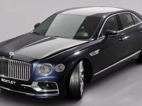 Bentley Flying Spur 2020 3Dモデル