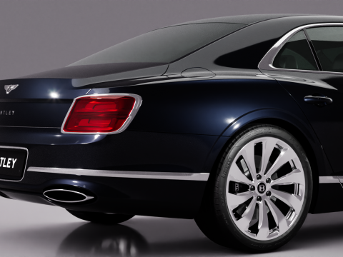 Bentley Flying Spur 2020 3Dモデル