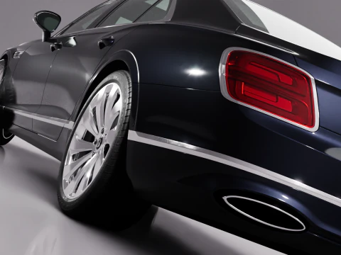 Bentley Flying Spur 2020 3D Model