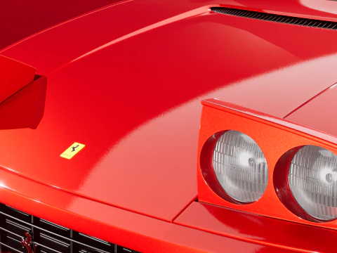 Ferrari 512 TR 1991 3D Model