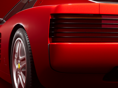 Ferrari 512 TR 1991 3D 모델