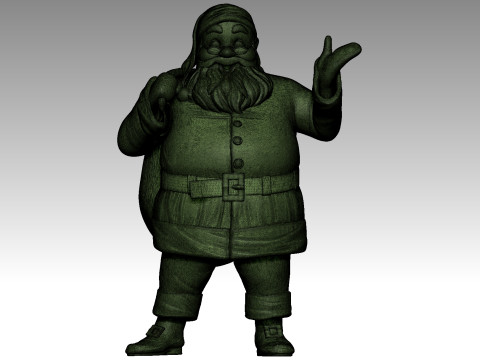 Santa Claus for 3d print 3D Принт Модель