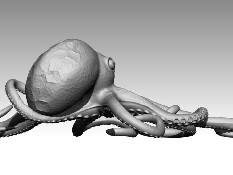 Octopus Modelo de impresión 3D
