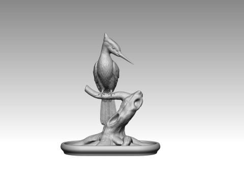 Woodpecker 3D Print Model