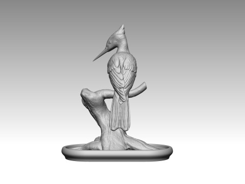 Woodpecker Model Cetak 3D