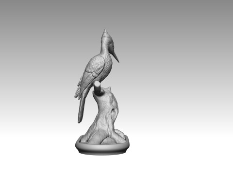 Woodpecker Model Cetak 3D