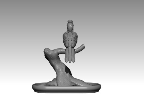 Hornbill 3D Print Model