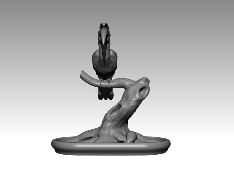 Hornbill 3D Print Model