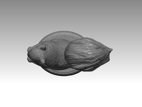 SQUIRREL MODEL 3D PRINT 2 Modèles 3D en vedette