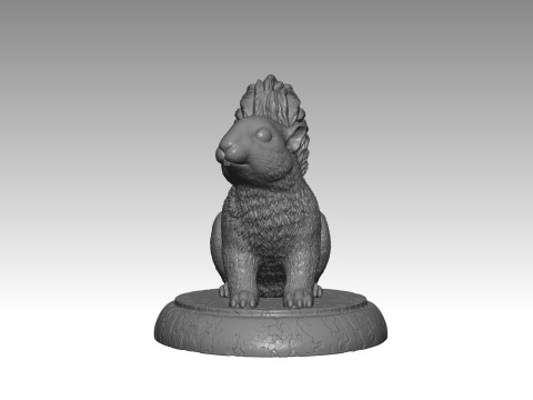 SQUIRREL MODEL 3D PRINT 3 Modello di stampa 3D