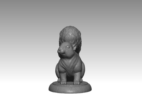 SQUIRREL MODEL 4 3D 打印模型