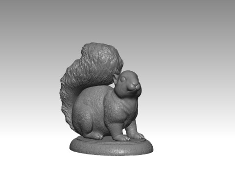 SQUIRREL MODEL 4 3D 打印模型