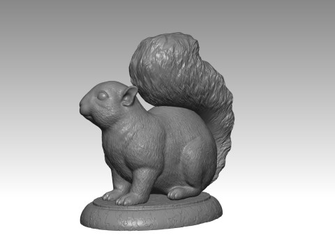 SQUIRREL MODEL 4 3D 打印模型
