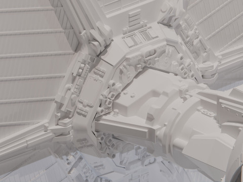 Star wars tie fighter 3D 모델