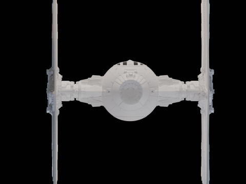 Star wars tie fighter 3D 모델