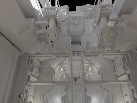 Star wars U-WING 3D Model