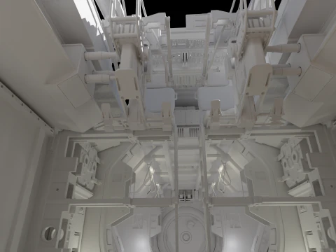 Star wars U-WING 3D Model