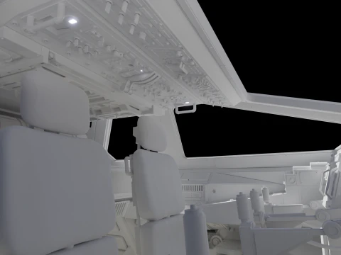 Star wars U-WING 3D Model