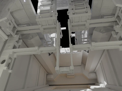 Star wars U-WING 3D Model
