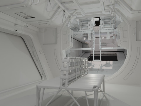 Star wars U-WING 3D Model