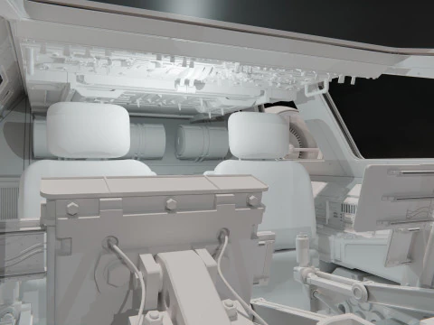 Star wars U-WING 3D Model