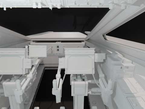 Star wars U-WING 3D Model