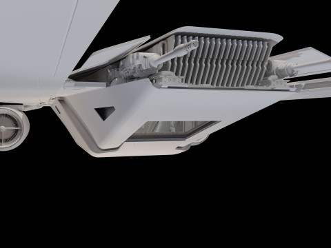 Star wars U-WING 3D Model