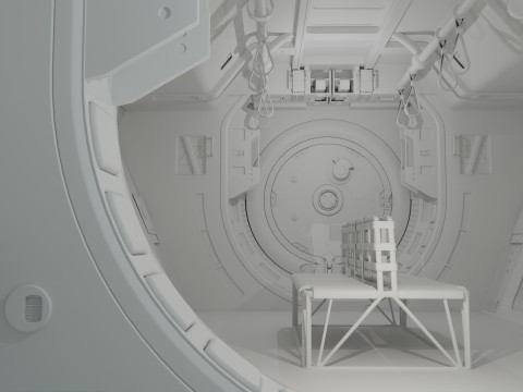 Star wars U-WING 3D Model
