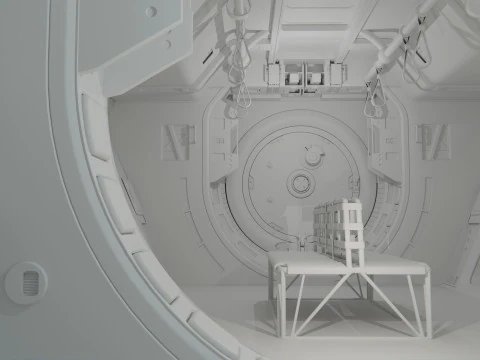 Star wars U-WING 3D Model