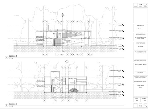 Revit Villa Savoye by Le Corbusier 3D Model