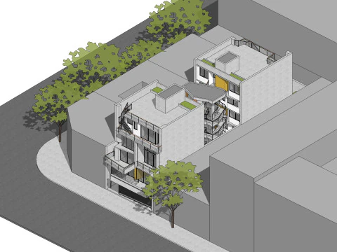 MOCA Architects による Loyola 963 Sketchup 3D 3Dモデル