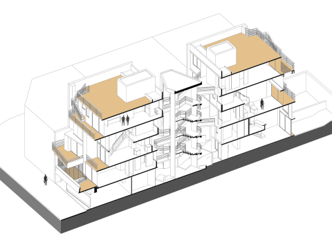 Loyola 963 by MOCA Architects Sketchup 3D 3D Modell