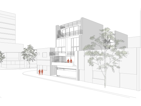 Loyola 963 by MOCA Architects Sketchup 3D 3D Modell