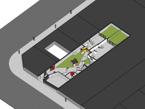 Loyola 963 by MOCA Architects Sketchup 3D 3D Model