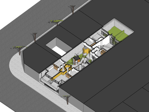 Loyola 963 by MOCA Architects Sketchup 3D 3D Modell