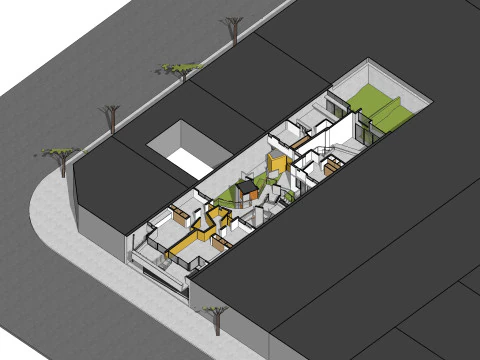 Loyola 963 by MOCA Architects Sketchup 3D 3D Model