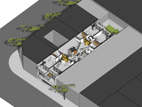 Loyola 963 by MOCA Architects Sketchup 3D 3D Model