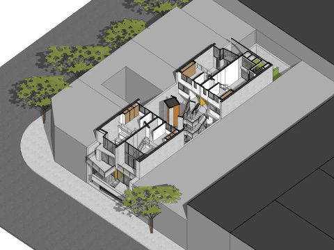 Loyola 963 by MOCA Architects Sketchup 3D 3D Model