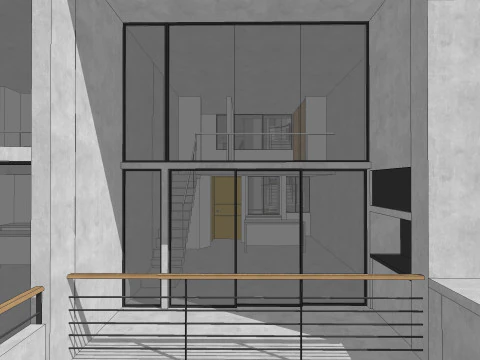 Loyola 963 by MOCA Architects Sketchup 3D 3D Model