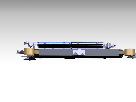 Starlink Satellite 3D मॉडल