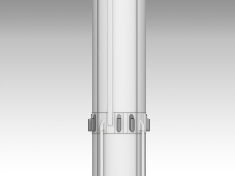 Korea Space Launch Vehicle-2 3D Model