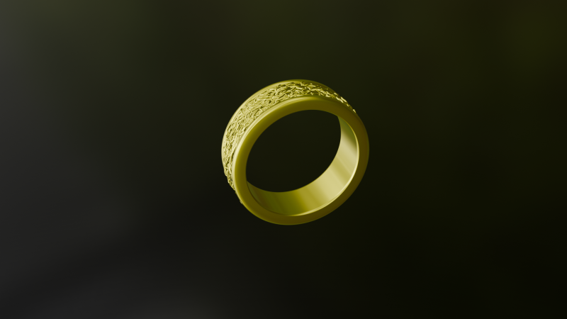 Ringivy Model do druku 3D .c4d .max .obj .3ds .fbx .stl .blend 