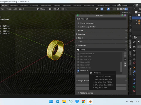 Ringivy 3D Print Model