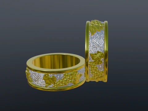 Grapes 3D Print Model