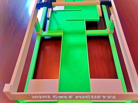 Tabletop minigolf 3Dプリントモデル