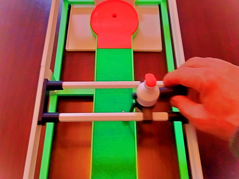Tabletop minigolf 3Dプリントモデル