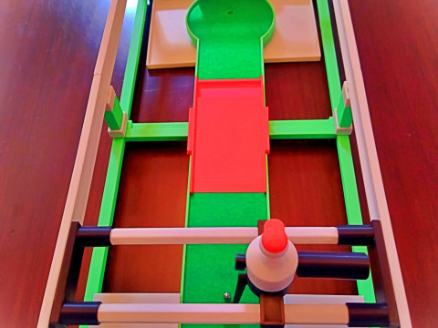 Tabletop minigolf 3Dプリントモデル