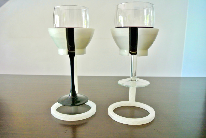 Wine glass cooler Modelo de impresión 3D .c4d .max .obj .3ds .fbx .stl .blend