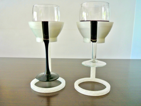 Wine glass cooler 3D Print Model