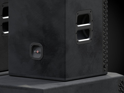 Big Speakers Model 3D
